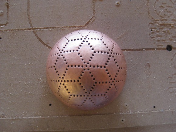 copper colander